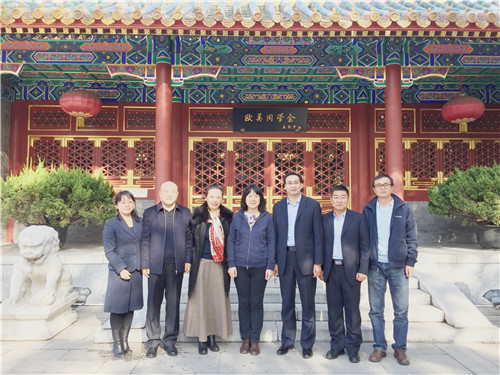 我校留联会拜会欧美同学会•中国留学人员联谊会