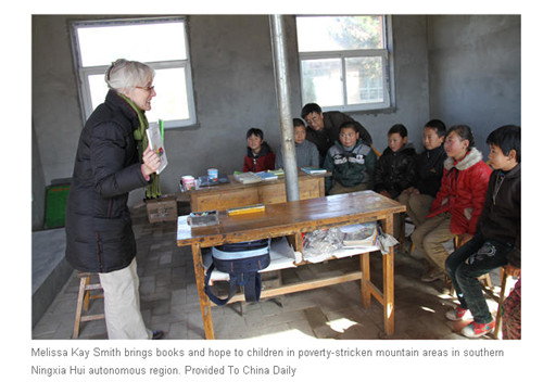                         我校外教Melissa Kay Smith接受China Daily采访